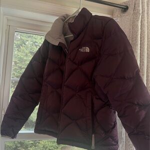 Purple North Face Women’s Winter Coat